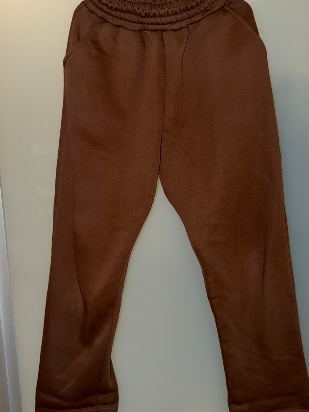 Alcott Men's Brown Sweatpants - Classic Elastic Waist Joggers